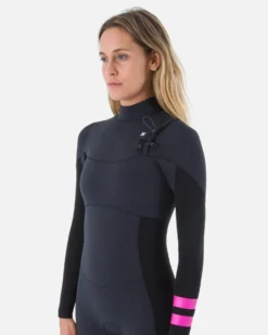 Womens Advantage Plus 4/3MM Fullsuit -HURLEY Shop wfs0012403 black graphite 5 scaled