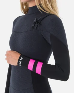 Womens Advantage Plus 4/3MM Fullsuit -HURLEY Shop wfs0012403 black graphite 8 scaled